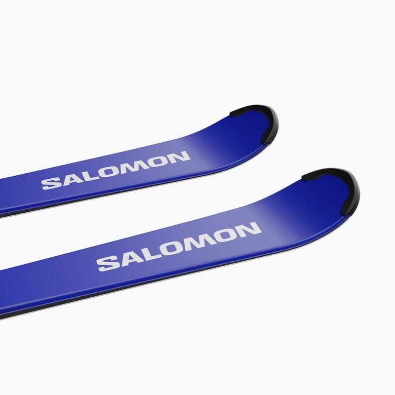 Детски ски за спускане със ски автомати Salomon Equipe MT JR + L6 GW race blue/equipe red 6