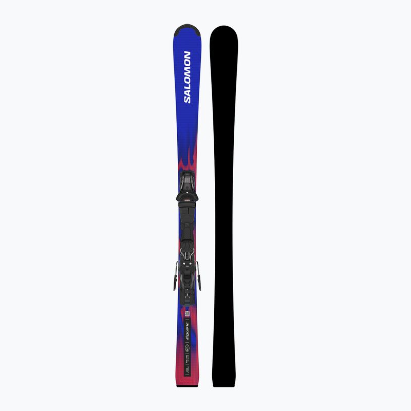 Детски ски за спускане със ски автомати Salomon Equipe MT JR + M10 GW race blue/equipe red 4