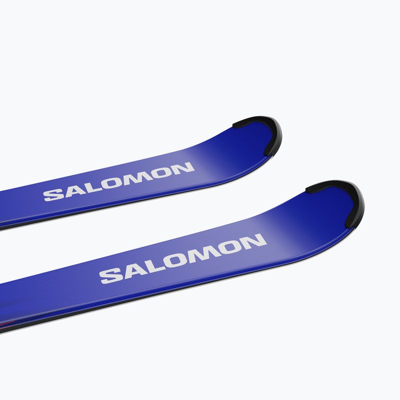 Детски ски за спускане със ски автомати Salomon Equipe MT JR + M10 GW race blue/equipe red 6