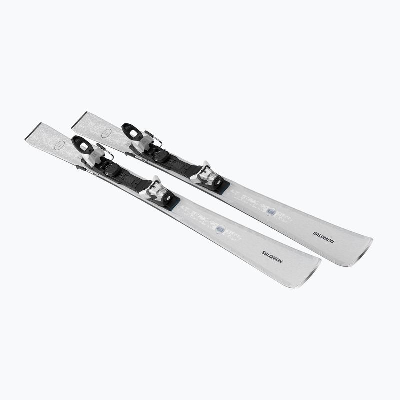 Дамски ски за спускане със ски автомати Salomon S/Max N°8 Silver + M10 GW silver met./glitter 3