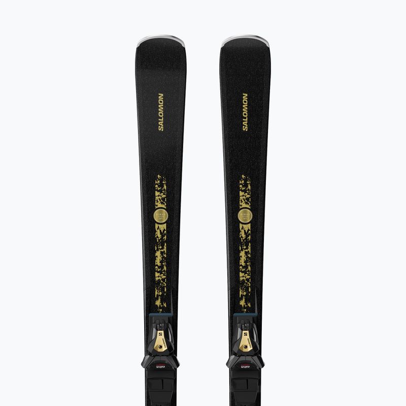 Дамски ски за спускане със ски автомати Salomon S/Max N°12 + MI11 GW black/glitter 3