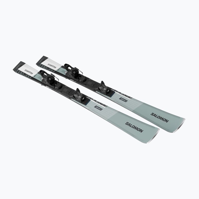 Ски за спускане със ски автомати Salomon S/Max 8 + M10 GW wrought iron/black 3