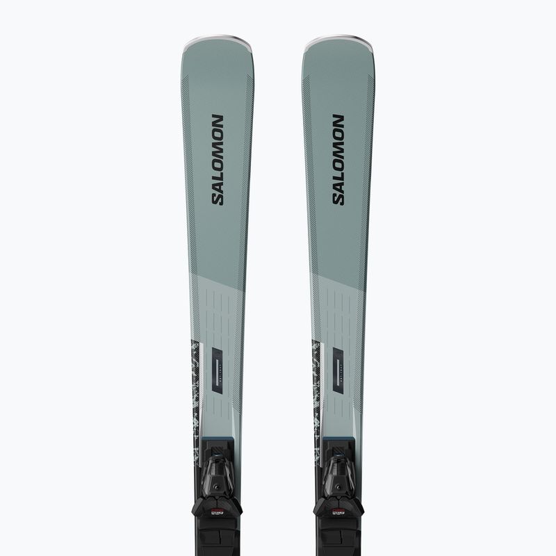 Ски за спускане със ски автомати Salomon S/Max 8 + M10 GW wrought iron/black 4