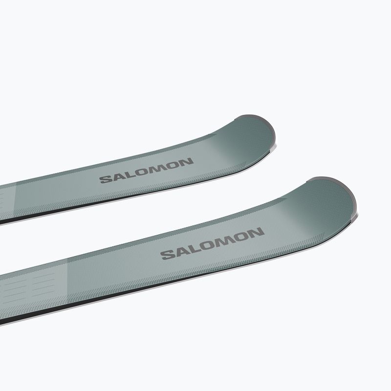 Ски за спускане със ски автомати Salomon S/Max 8 + M10 GW wrought iron/black 5