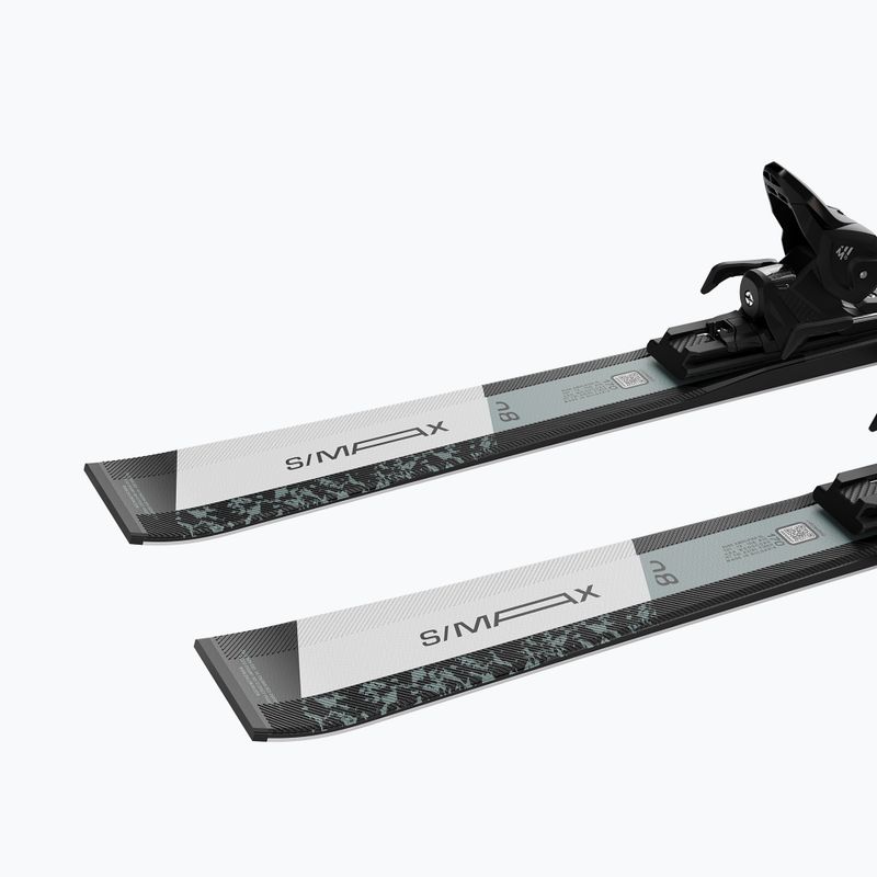 Ски за спускане със ски автомати Salomon S/Max 8 + M10 GW wrought iron/black 6