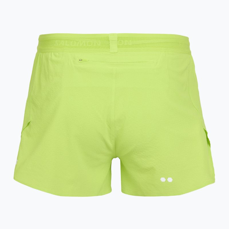Мъжки шороти за бягане Salomon Sense Aero SPLT 3“ acid lime 2