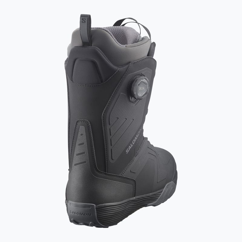 Мъжки сноуборд обувки Salomon Dialogue Dual Boa black/black/asphalt 2