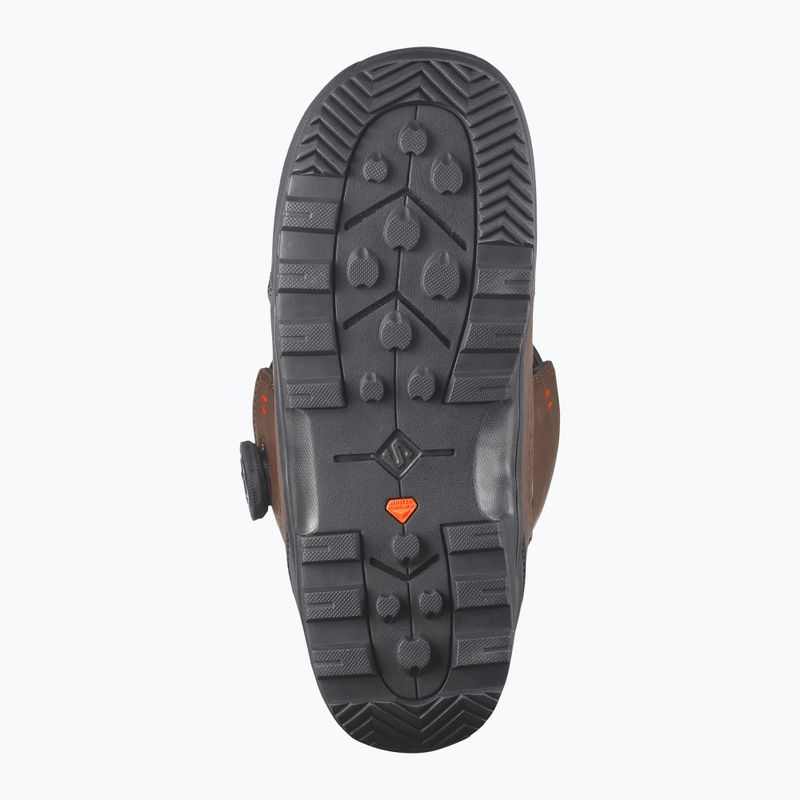 Мъжки сноуборд обувки Salomon Echo Dual Boa black/wren/fiery red 3