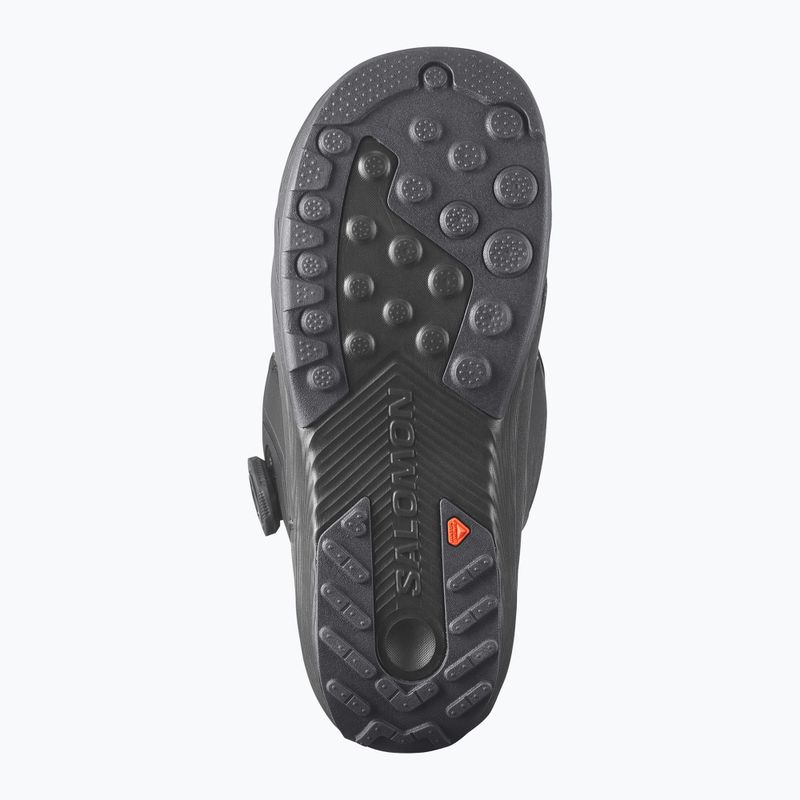 Мъжки сноуборд обувки Salomon Dialogue Dual Boa Wide black/black/asphalt 3