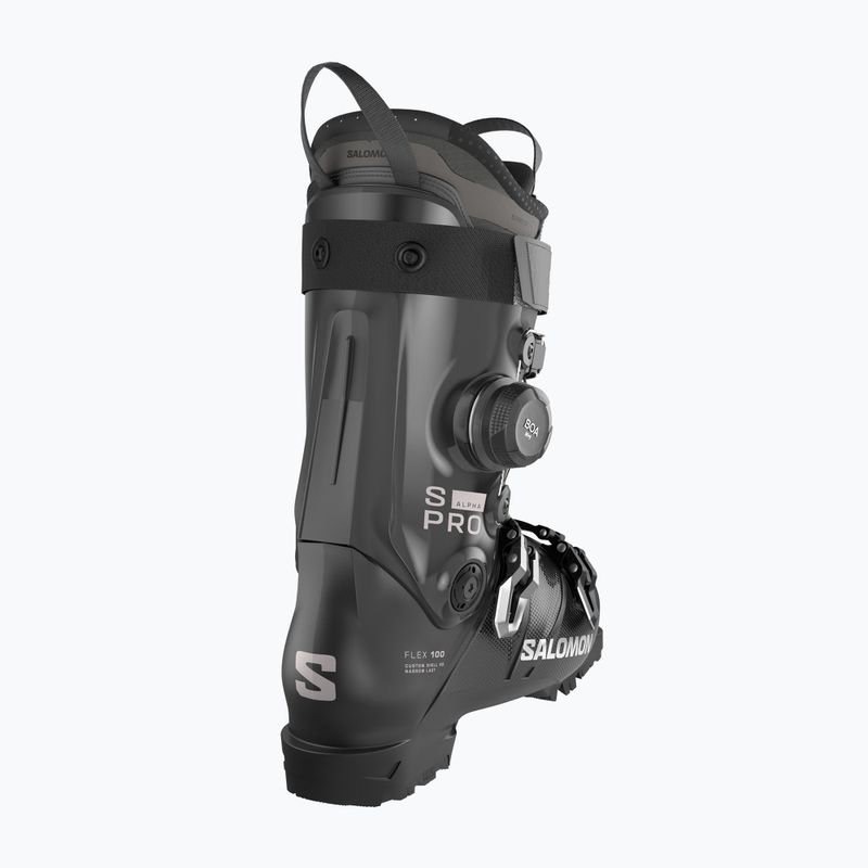 Мъжки ски обувки Salomon S/Pro Alpha C Boa 100 black/dark gray met./silver met. 4