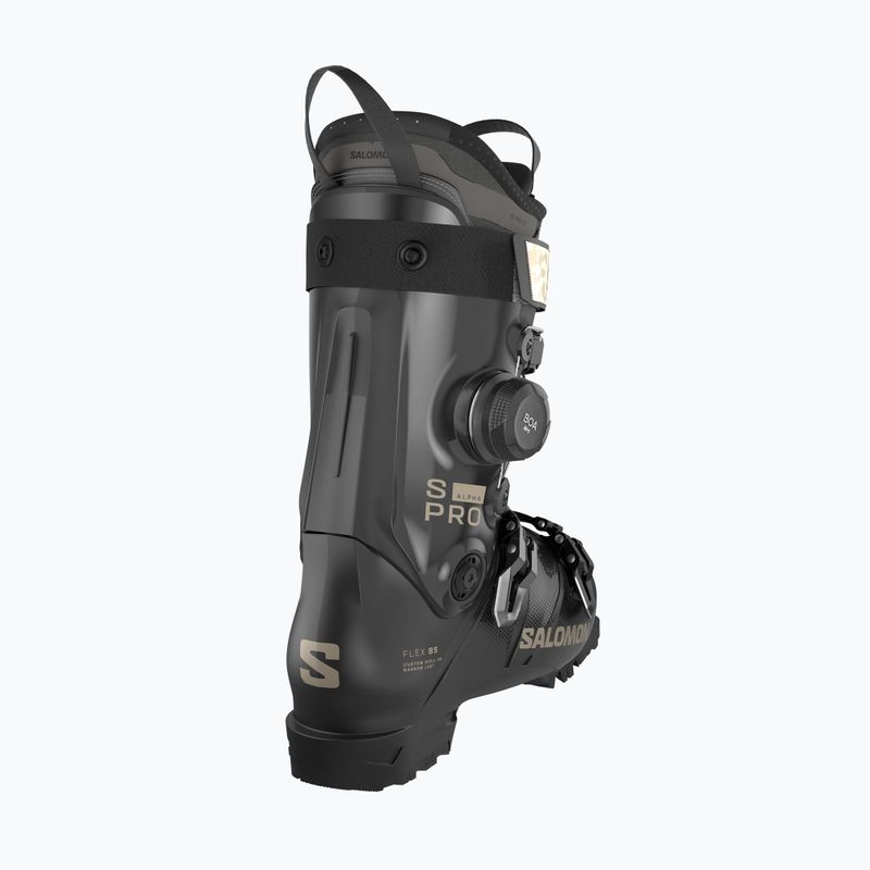 Дамски ски обувки Salomon S/Pro Alpha C Boa 85 W black/dark gray met./light bronze met. 2