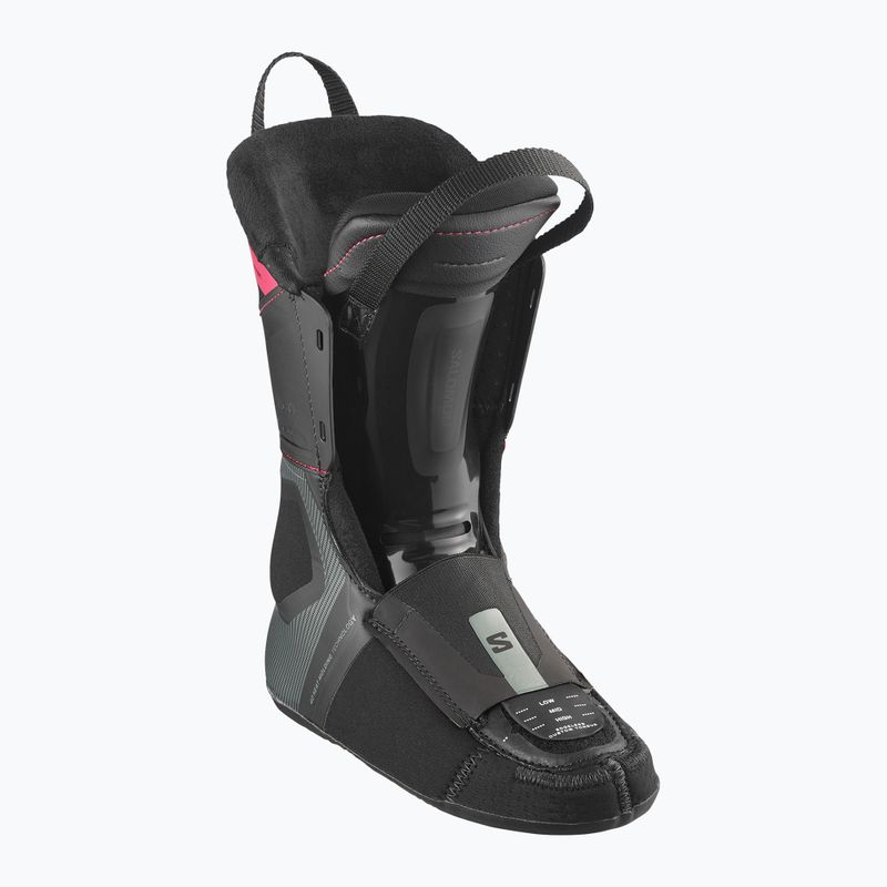 Дамски ски обувки Salomon S/PRO Supra Dual Boa 115 W black/beluga met/raspberry 5