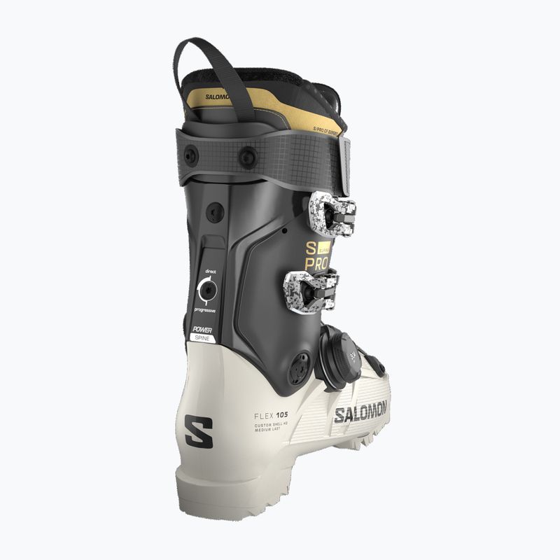 Дамски ски обувки Salomon S/PRO Supra S Boa 105 W gray aurora/black/gold met 2