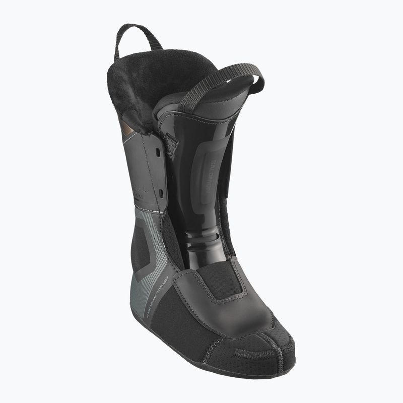 Дамски ски обувки Salomon S/PRO Supra 95 W black/dark gray met/light bronze met 5