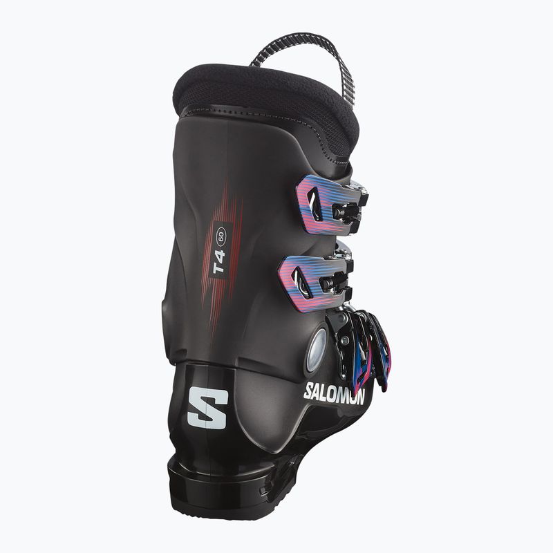 Детски ски обувки Salomon T4 M Jr black/black/white 3