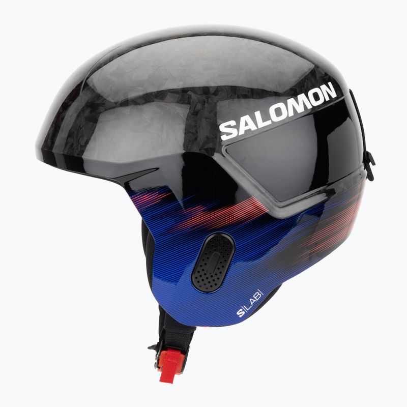 Скиорска каска Salomon S/Lab Equipe FIS MIPS black/race blue 3