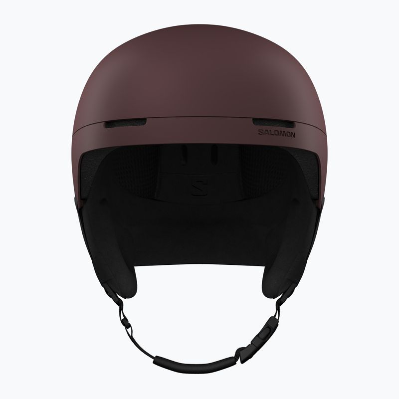 Скиорска каска Salomon Brigade Index huckleberry 4