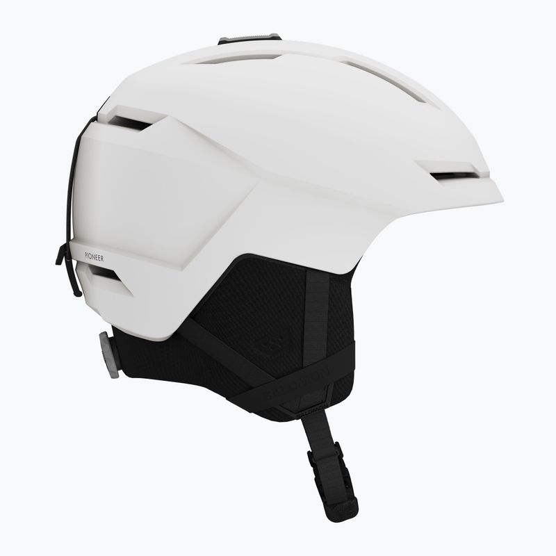 Скиорска каска Salomon Pioneer 3 white 2