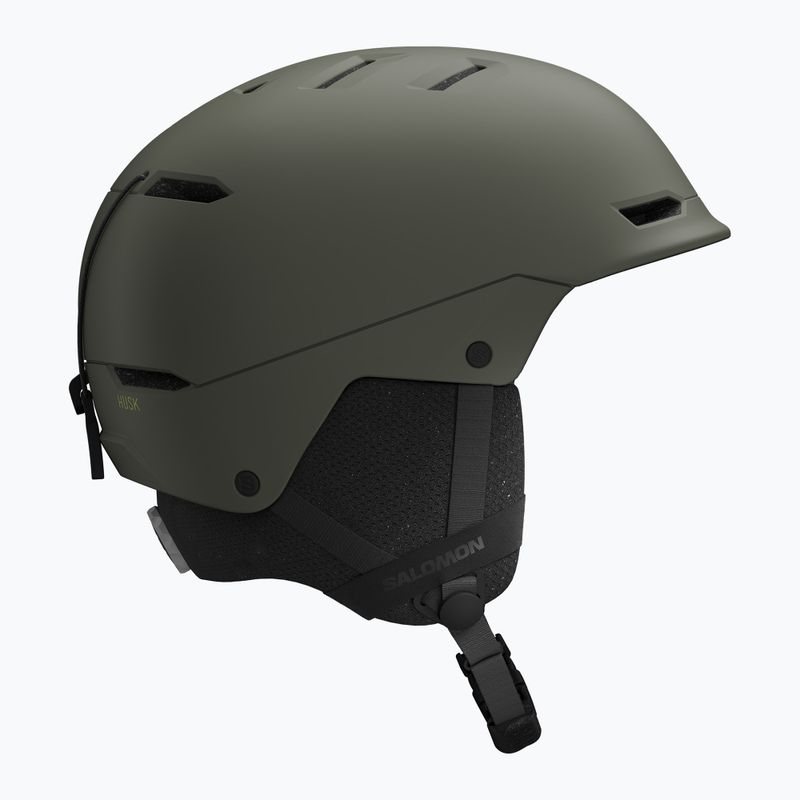 Детска скиорска каска Salomon Husk Jr castor gray 2