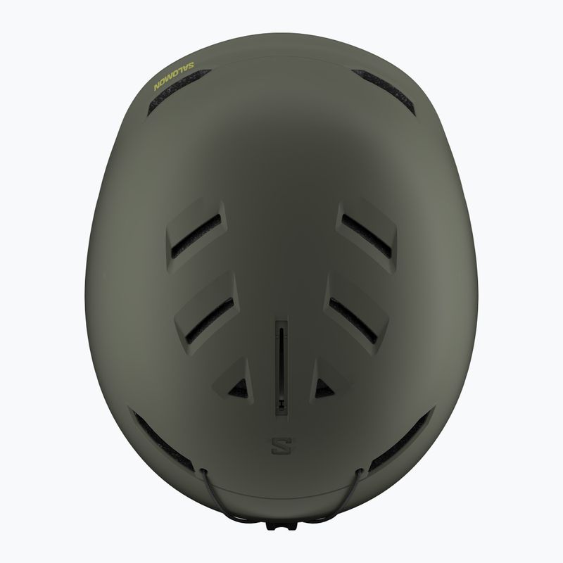Детска скиорска каска Salomon Husk Jr castor gray 5