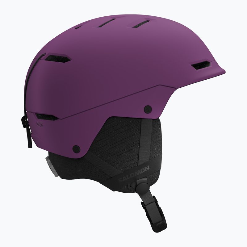 Детска скиорска каска Salomon Husk Jr pansy 2
