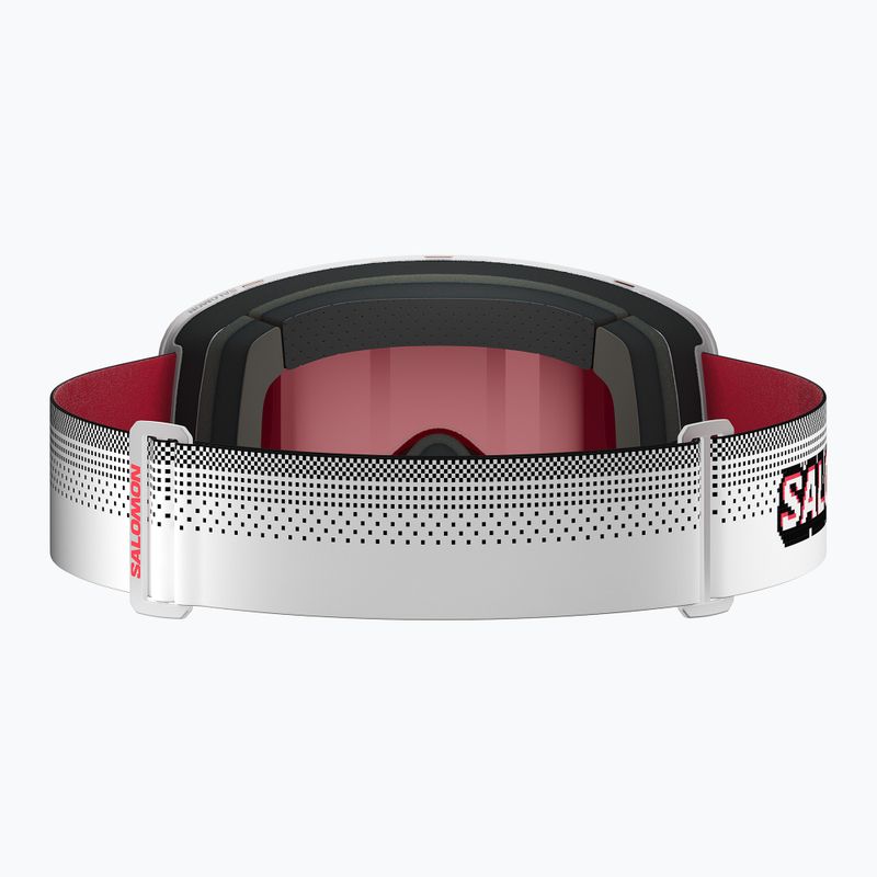 Скиорскa маска Salomon Sentry Pro Sigma S3 translucent frozen/sigma fire red 3