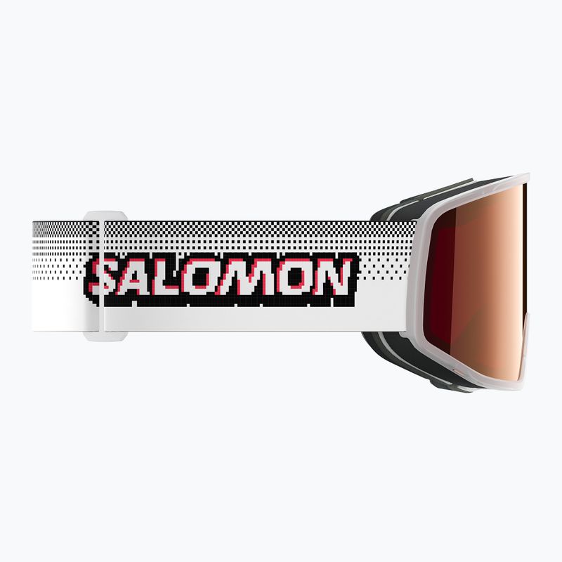 Скиорскa маска Salomon Sentry Pro Sigma S3 translucent frozen/sigma fire red 5