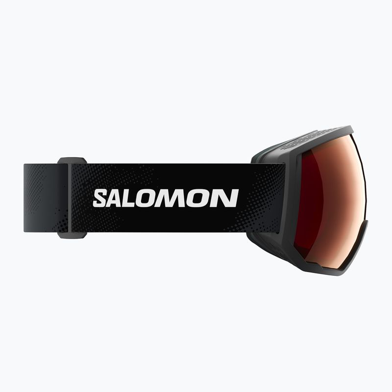 Скиорскa маска Salomon Radium Pro Outline Sigma S3+S1 black/sigma fire red/sigma light blue 5
