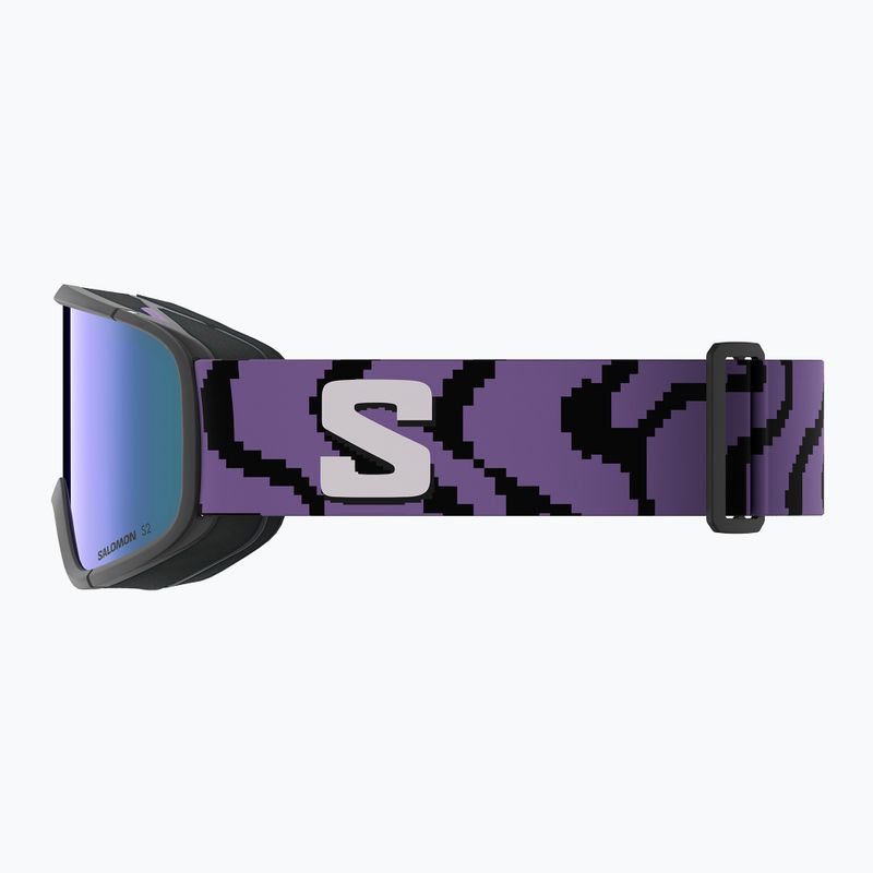Скиорскa маска Salomon Aksium 2.0 S S2 black pansy/ml mid blue 4