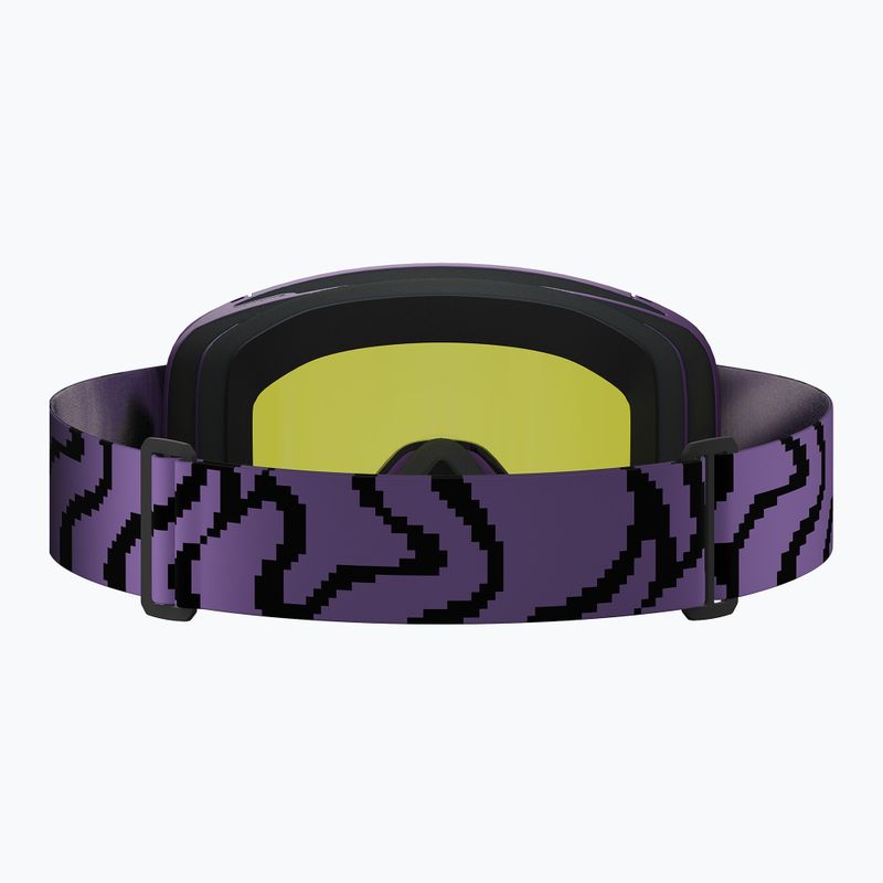 Детска скиорска маска Salomon Lumi Acces Jr S1 pansy/flash yellow 3