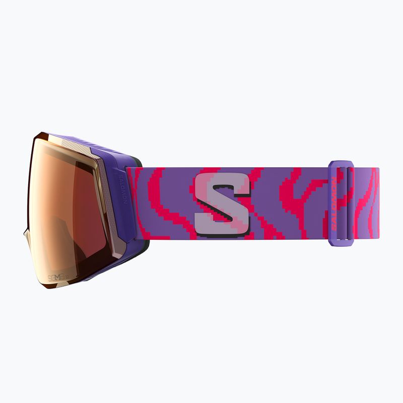 Скиорскa маска Salomon Skarn Prime Sigma S2+S1 ultra violet/sigma copper/sigma clear pink 4