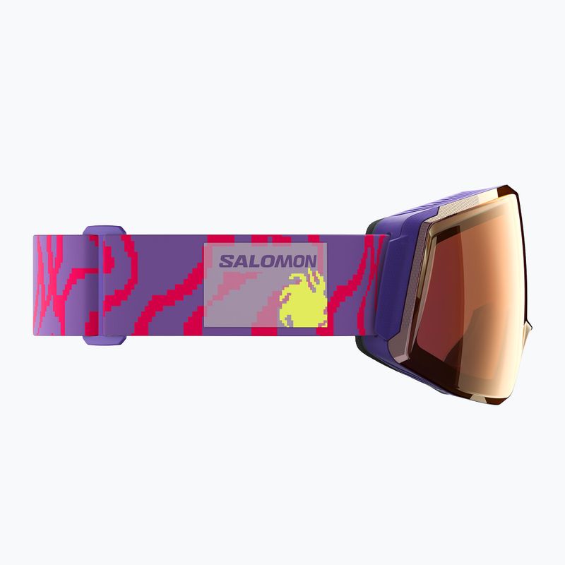 Скиорскa маска Salomon Skarn Prime Sigma S2+S1 ultra violet/sigma copper/sigma clear pink 5