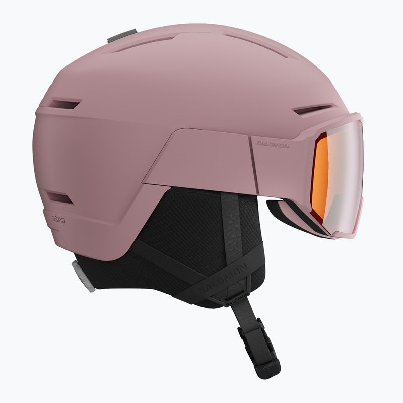 Скиорска каска Salomon Osmo Dawn Pink/Flash Tonic/Orange 3