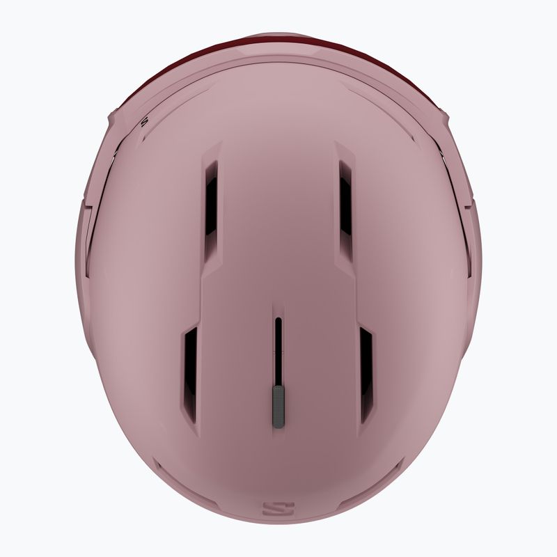 Скиорска каска Salomon Osmo Dawn Pink/Flash Tonic/Orange 6