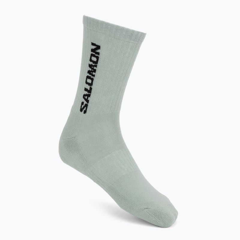 Чорапи Salomon Everyday Crew 3 pack stormy weather/sea foam/mustang 2