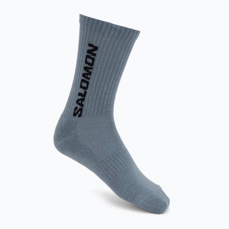 Чорапи Salomon Everyday Crew 3 pack stormy weather/sea foam/mustang 3