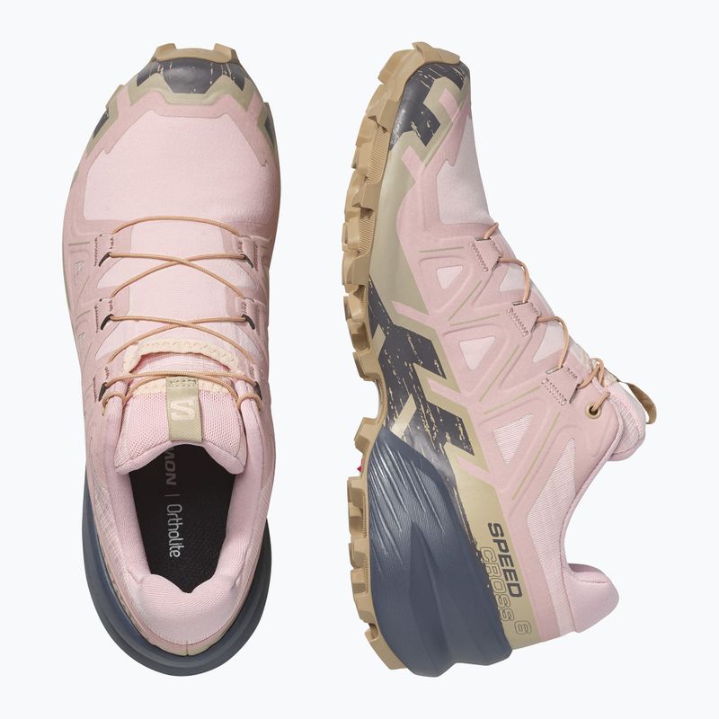 Дамски обувки за бягане Salomon Speedcross 6 tapioca/shadow gray 4