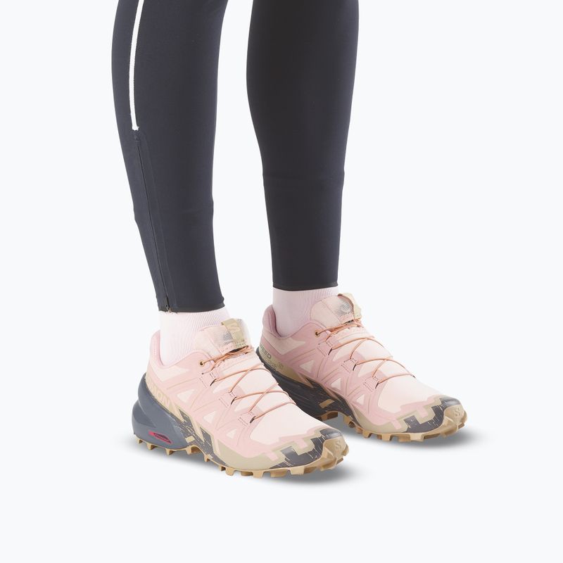 Дамски обувки за бягане Salomon Speedcross 6 tapioca/shadow gray 6