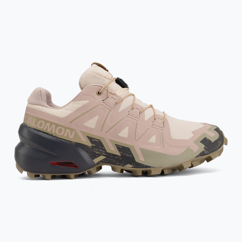 Дамски обувки за бягане Salomon Speedcross 6 tapioca/shadow gray 2