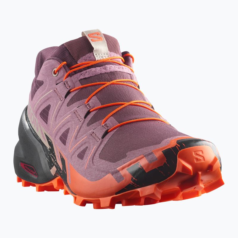 Дамски обувки за бягане Salomon Speedcross 6 huckleberry/dusky orchid 2