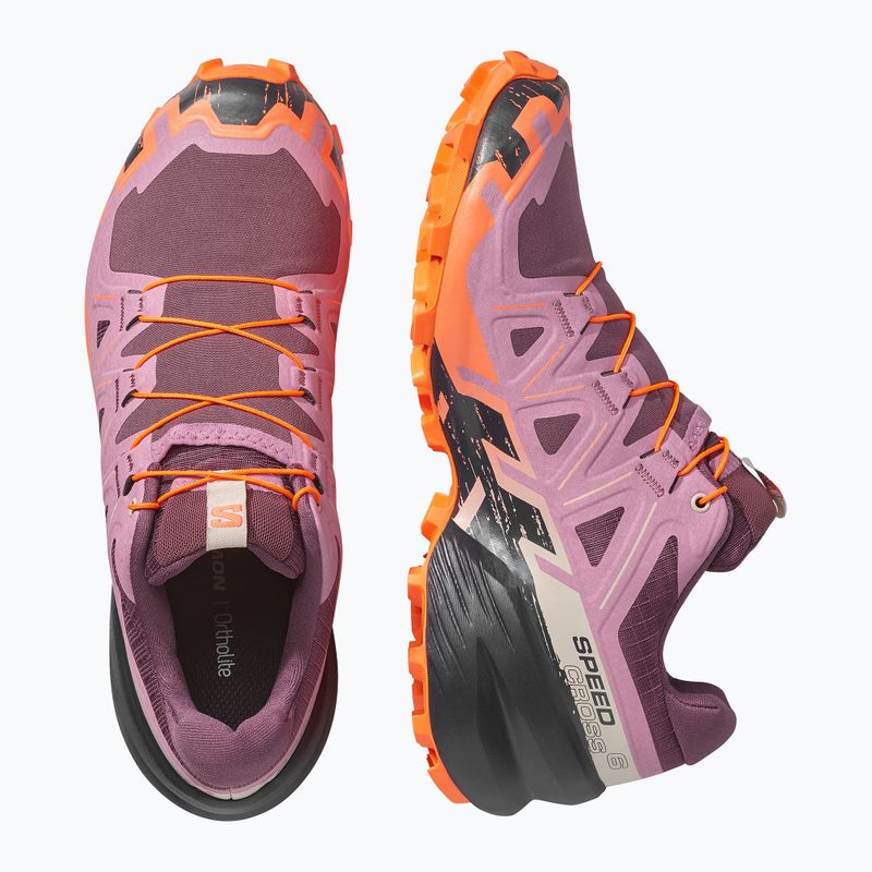 Дамски обувки за бягане Salomon Speedcross 6 huckleberry/dusky orchid 4
