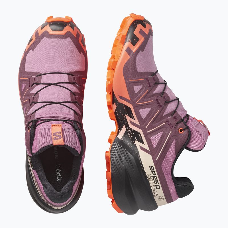 Дамски обувки за бягане Salomon Speedcross 6 GTX dusky orchid/huckleberry 4