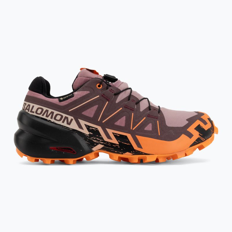Дамски обувки за бягане Salomon Speedcross 6 GTX dusky orchid/huckleberry 2
