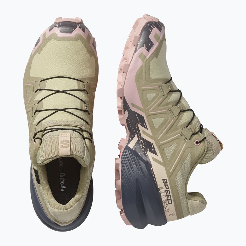 Дамски обувки за бягане Salomon Speedcross 6 GTX eucalyptus/slate green 2