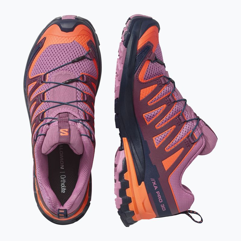 Дамски обувки за бягане Salomon XA Pro 3D V9 dusky orchid/huckleberry 3