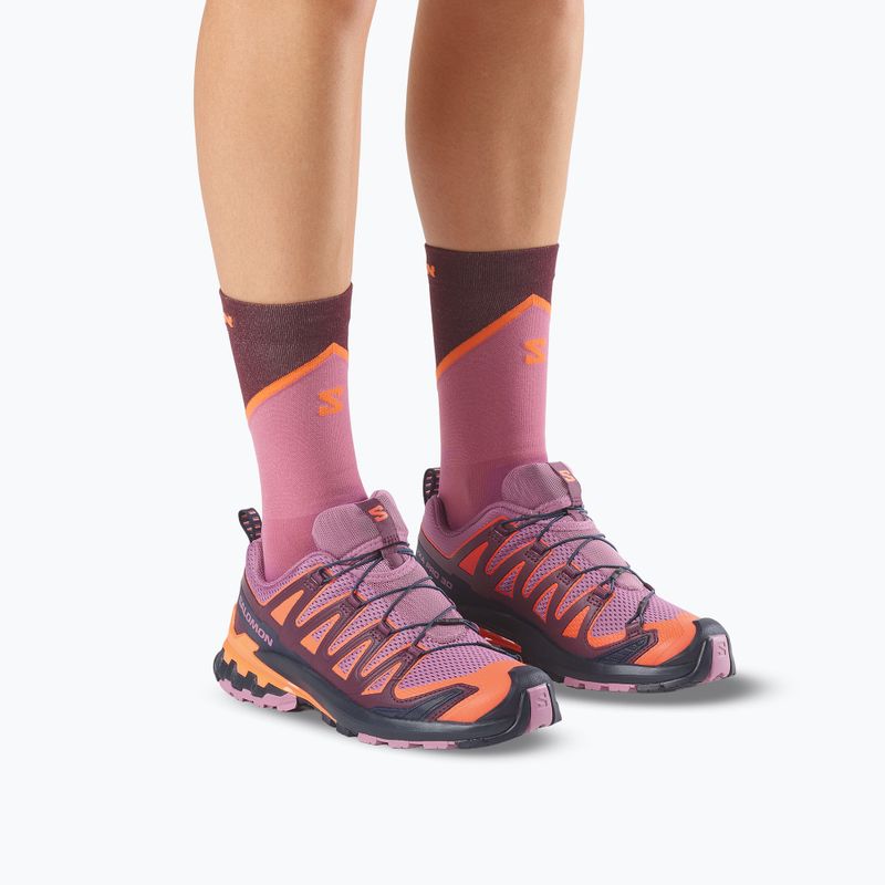 Дамски обувки за бягане Salomon XA Pro 3D V9 dusky orchid/huckleberry 6