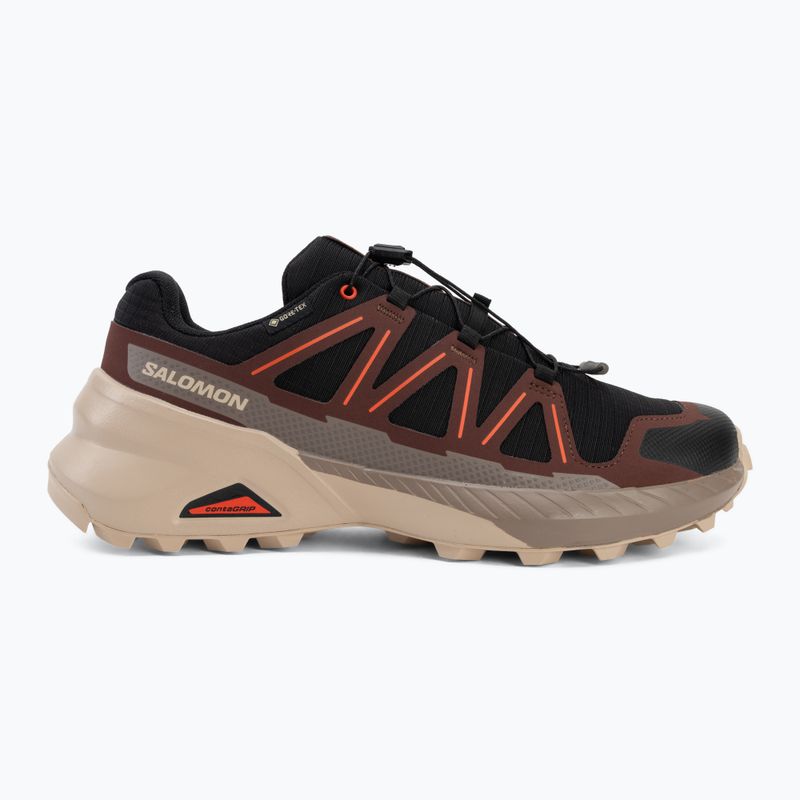 Мъжки обувки за бягане Salomon Speedcross Peak GTX black/oxford tan 2