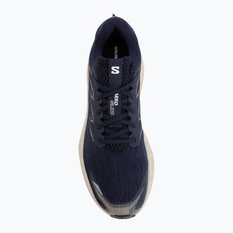Мъжки обувки за бягане Salomon Aero Glide 4 maritime blue/silver cloud 5