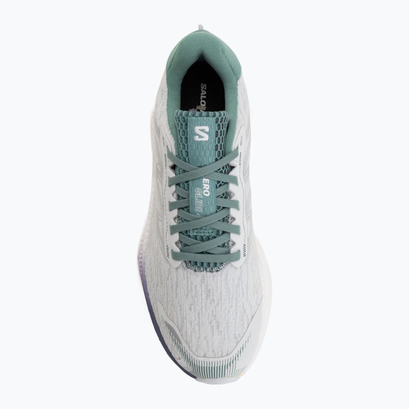 Дамски обувки за бягане Salomon Aero Glide 4 ancient water/white 5