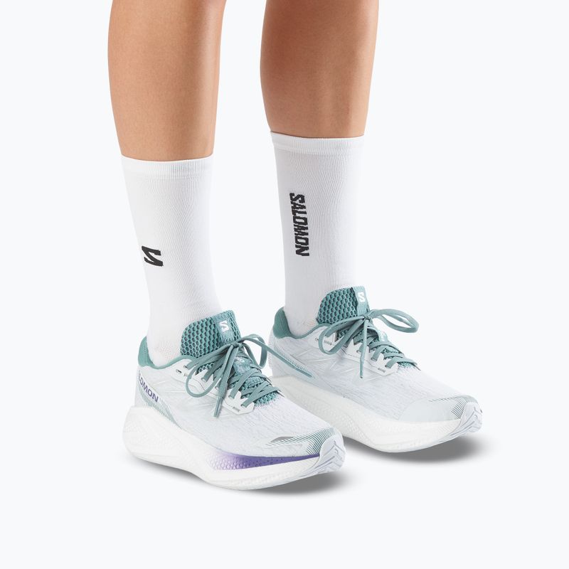 Дамски обувки за бягане Salomon Aero Glide 4 ancient water/white 5